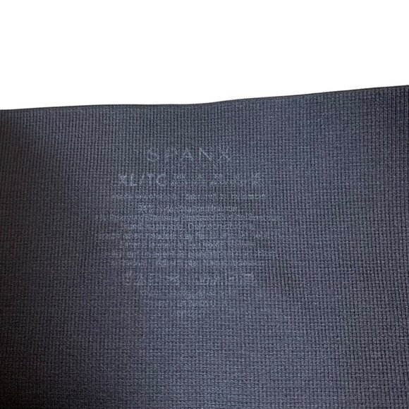 Spanx Look At Me Now Camo Print High Rise Seamless Leggings Medium Black Gray - Picture 3 of 4